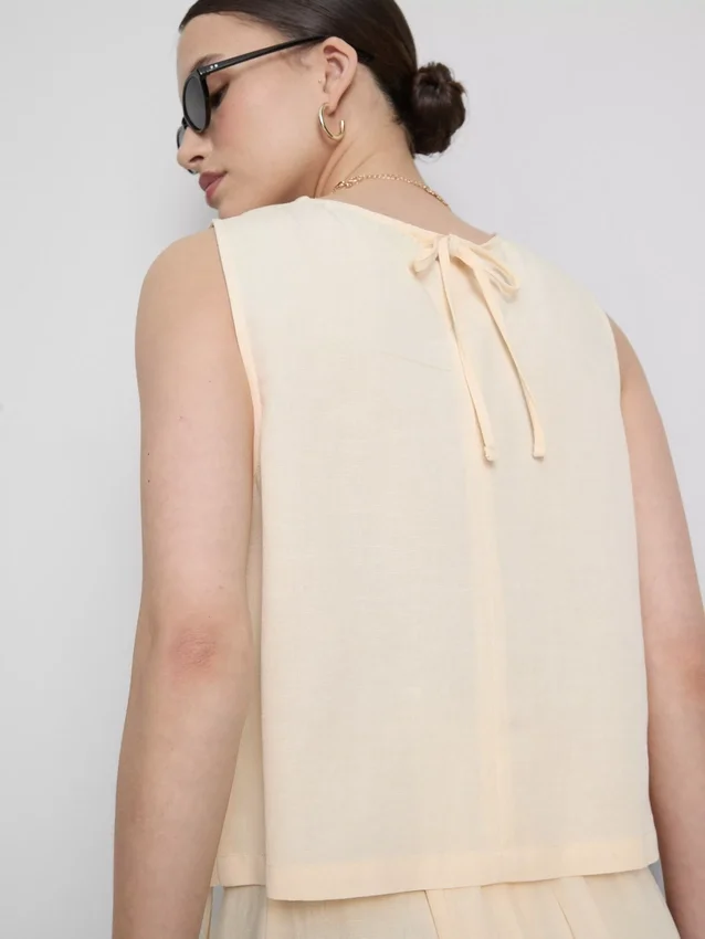 Tanktop i bomuldsblanding