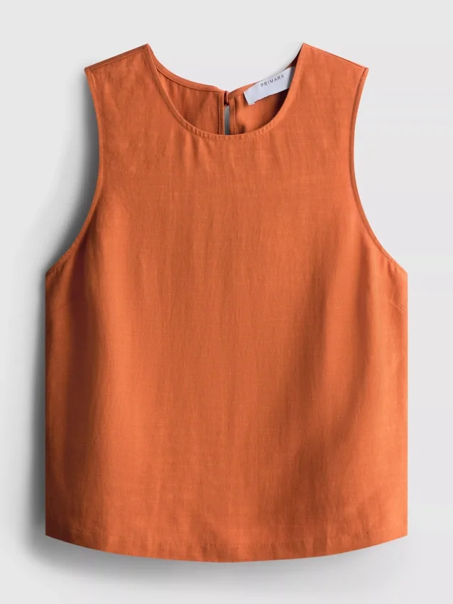 Tanktop i bomuldsblanding