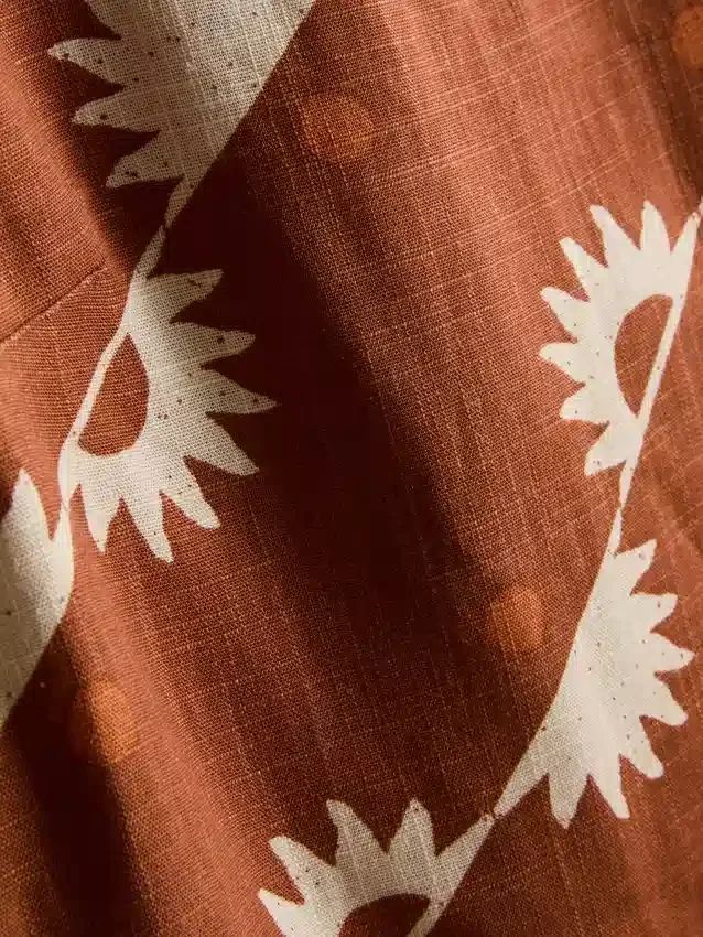 Tanktop i bomuldsblanding med print