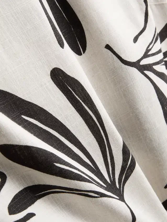 Tanktop i bomuldsblanding med print