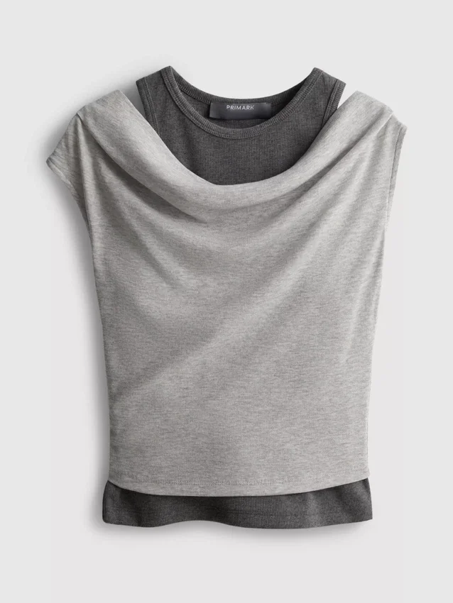 Tanktop i dobbelt lag