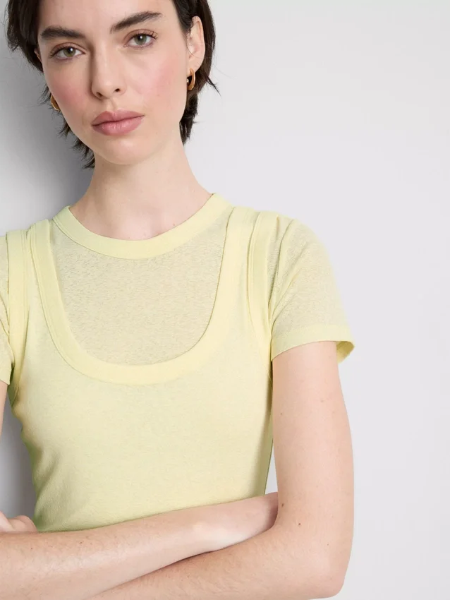 Tanktop i dobbeltlag
