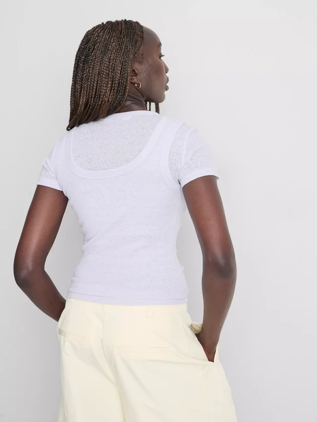 Tanktop i dobbeltlag
