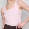 Tanktop med firkantet halsudskæring