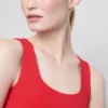 Tanktop med firkantet halsudskæring