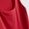 Tanktop med firkantet halsudskæring