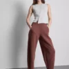 Tanktop med knapper, med højt bomuldsindhold