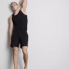 Tanktop med ribkant i slim fit