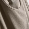 Tanktop med ribkant i slim fit