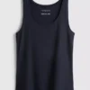 Tanktop med rund halsudskæring