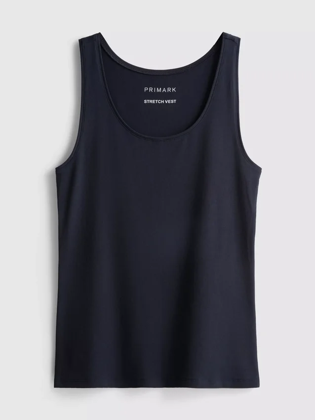 Tanktop med rund halsudskæring