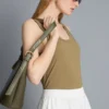Tanktop med rund halsudskæring og racerryg