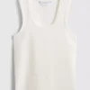 Tanktop med rund halsudskæring og racerryg