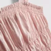 Tanktop med rynket peplum-kant