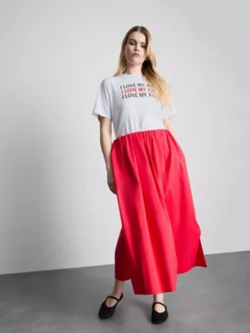 The Devil Wears Prada bomulds-T-shirt med slogan
