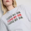 The Devil Wears Prada bomulds-T-shirt med slogan