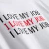 The Devil Wears Prada bomulds-T-shirt med slogan
