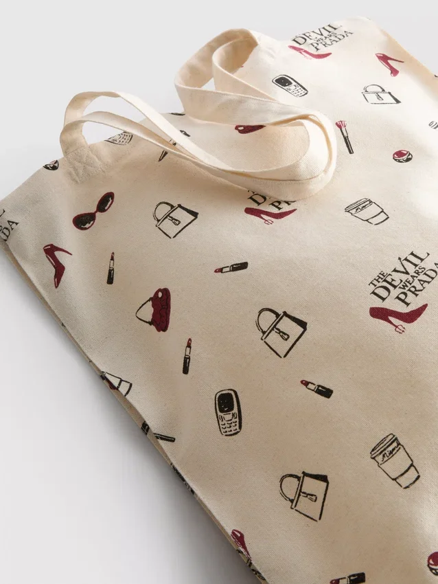 The Devil Wears Prada-canvas-shopper