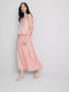 The Edit A-line Air Flow midi-nederdel
