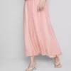 The Edit A-line Air Flow midi-nederdel