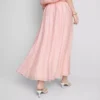 The Edit A-line Air Flow midi-nederdel