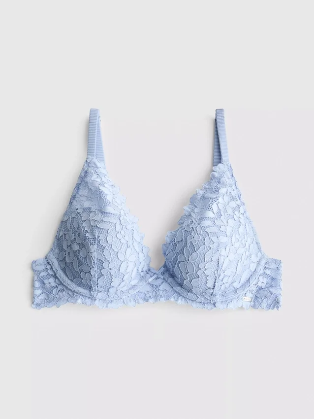 The Edit-bh med høj top og blomsterblonder
