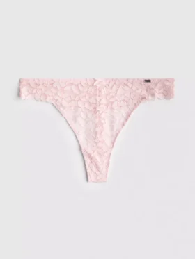 The Edit blomstret blonder-string