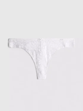 The Edit blomstret blonder-string