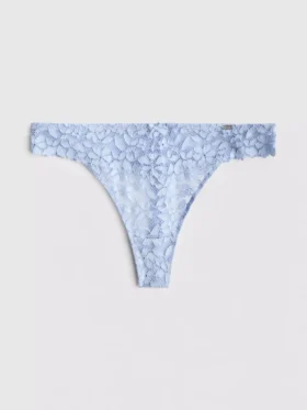 The Edit blomstret blonder-string
