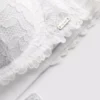 The Edit blomstret push-up-bh i blonder