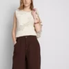 The Edit bomuldsbermudashorts