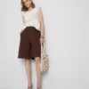 The Edit bomuldsbermudashorts