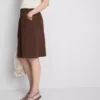 The Edit bomuldsbermudashorts