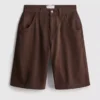 The Edit bomuldsbermudashorts