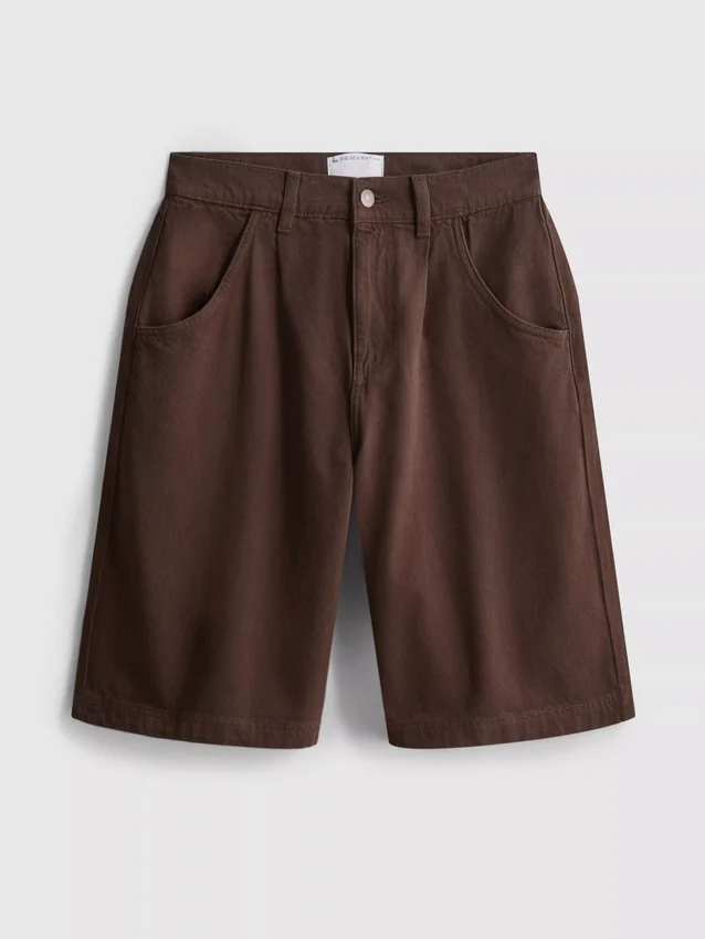 The Edit bomuldsbermudashorts