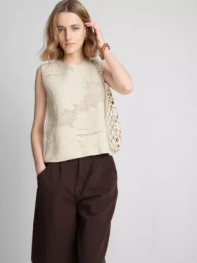 The Edit hæklet tanktop