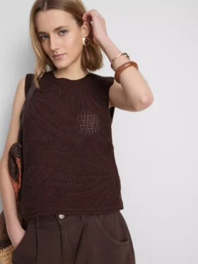The Edit hæklet tanktop