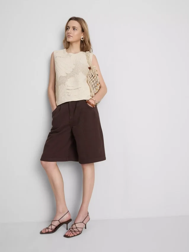 The Edit hæklet tanktop