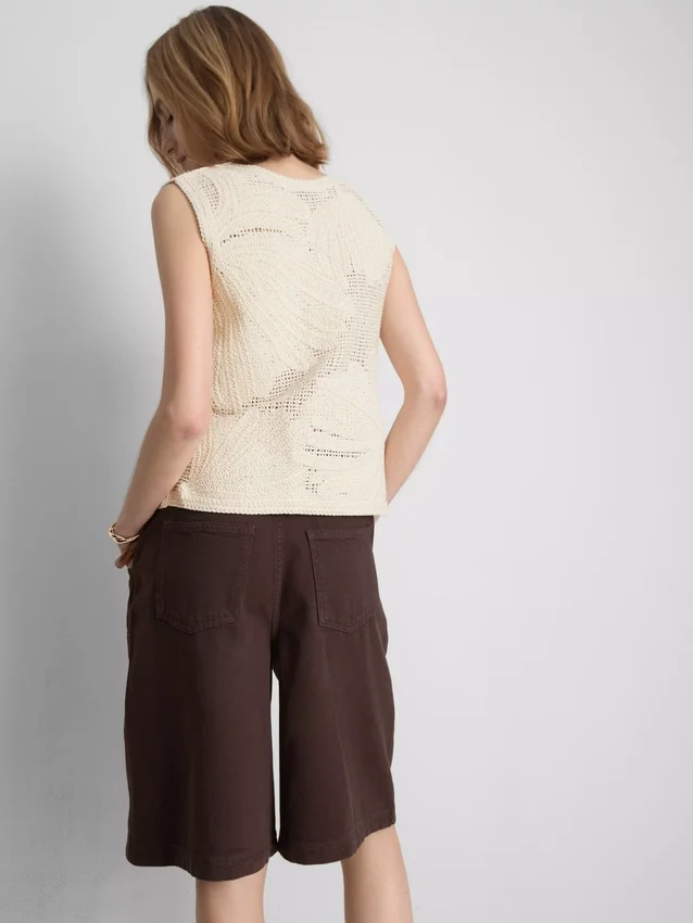 The Edit hæklet tanktop