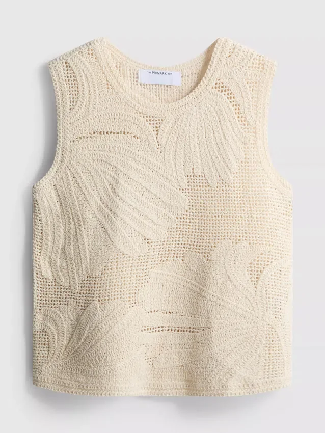 The Edit hæklet tanktop