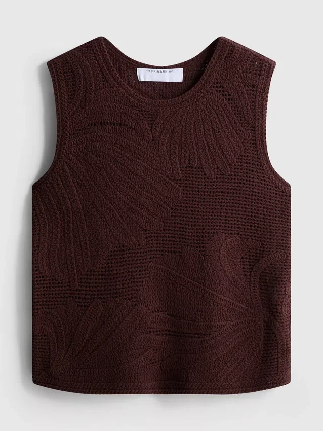 The Edit hæklet tanktop