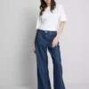 The Edit-jeans i bomuldsdenim med lige ben