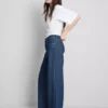 The Edit-jeans i bomuldsdenim med lige ben