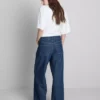 The Edit-jeans i bomuldsdenim med lige ben