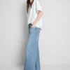 The Edit-jeans i bomuldsdenim med lige ben