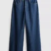 The Edit-jeans i bomuldsdenim med lige ben