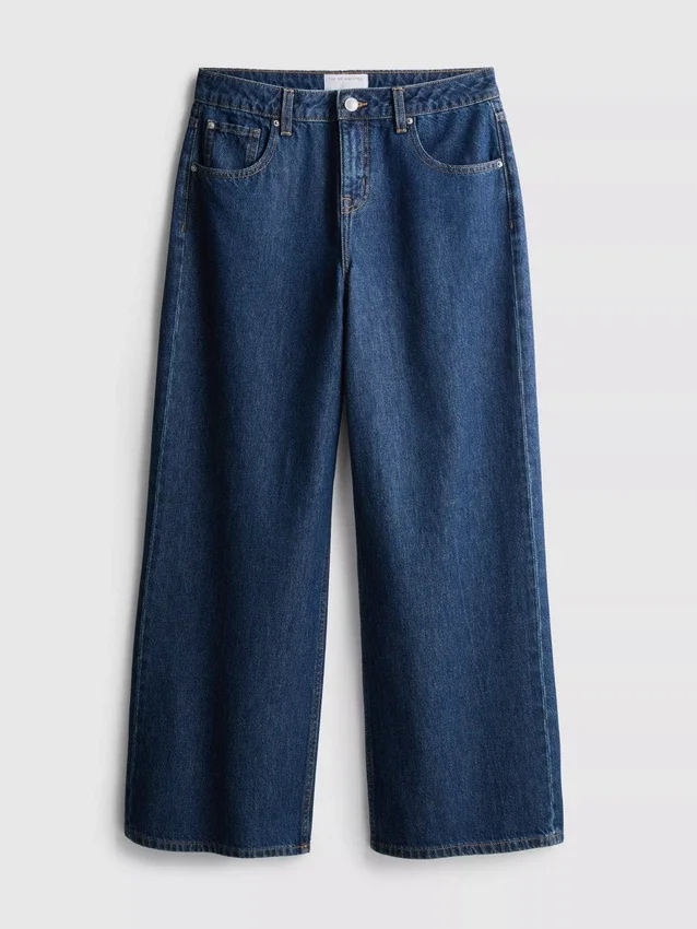 The Edit-jeans i bomuldsdenim med lige ben