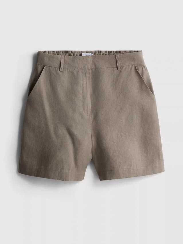 The Edit klassiske shorts i hør