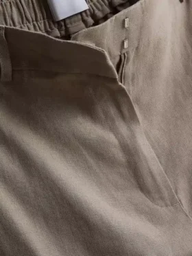 The Edit klassiske shorts i hør
