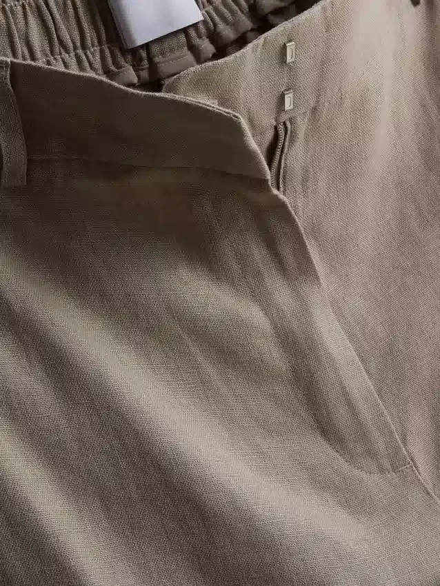 The Edit klassiske shorts i hør